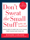 Cover image for Don't Sweat the Small Stuff... and It's All Small Stuff